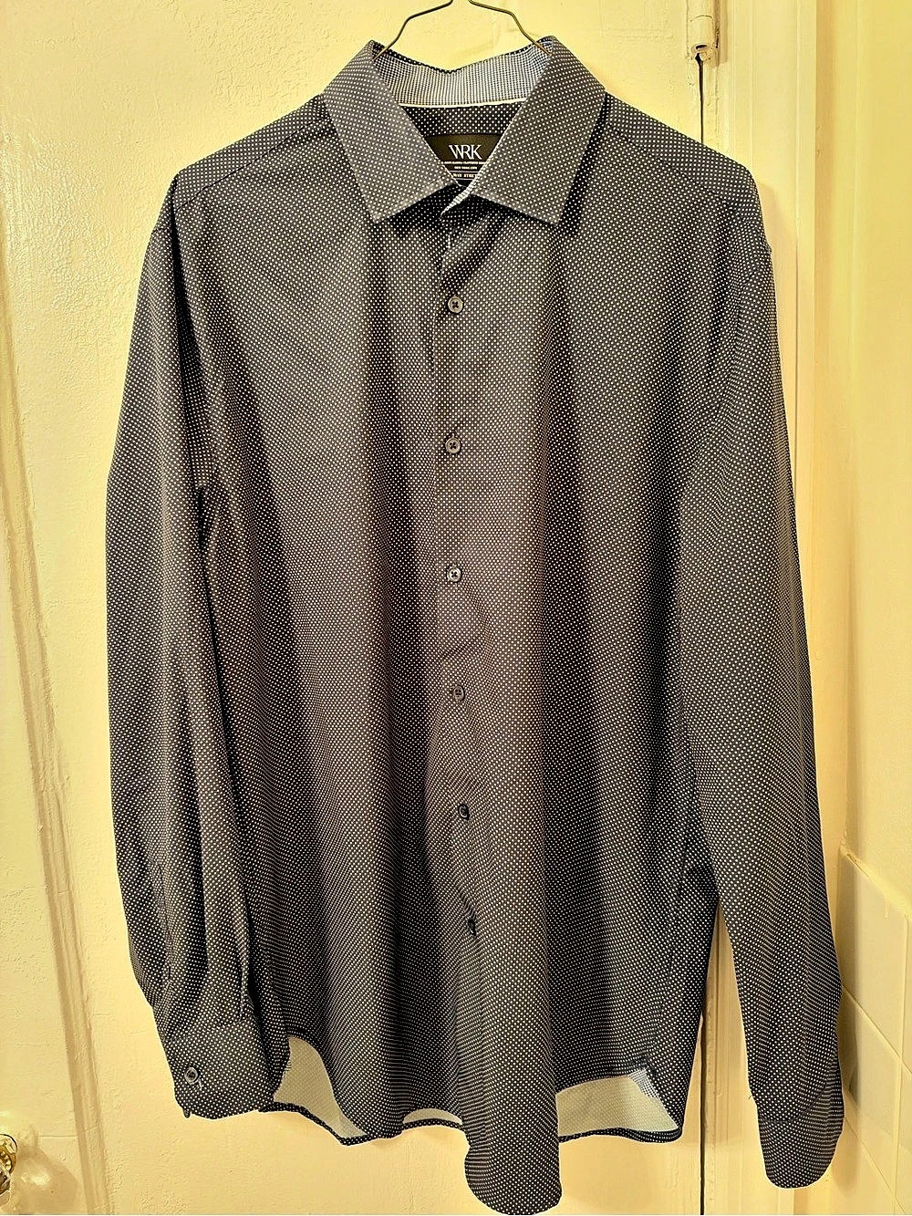WRK Performance Stretch Dot Dress Shirt